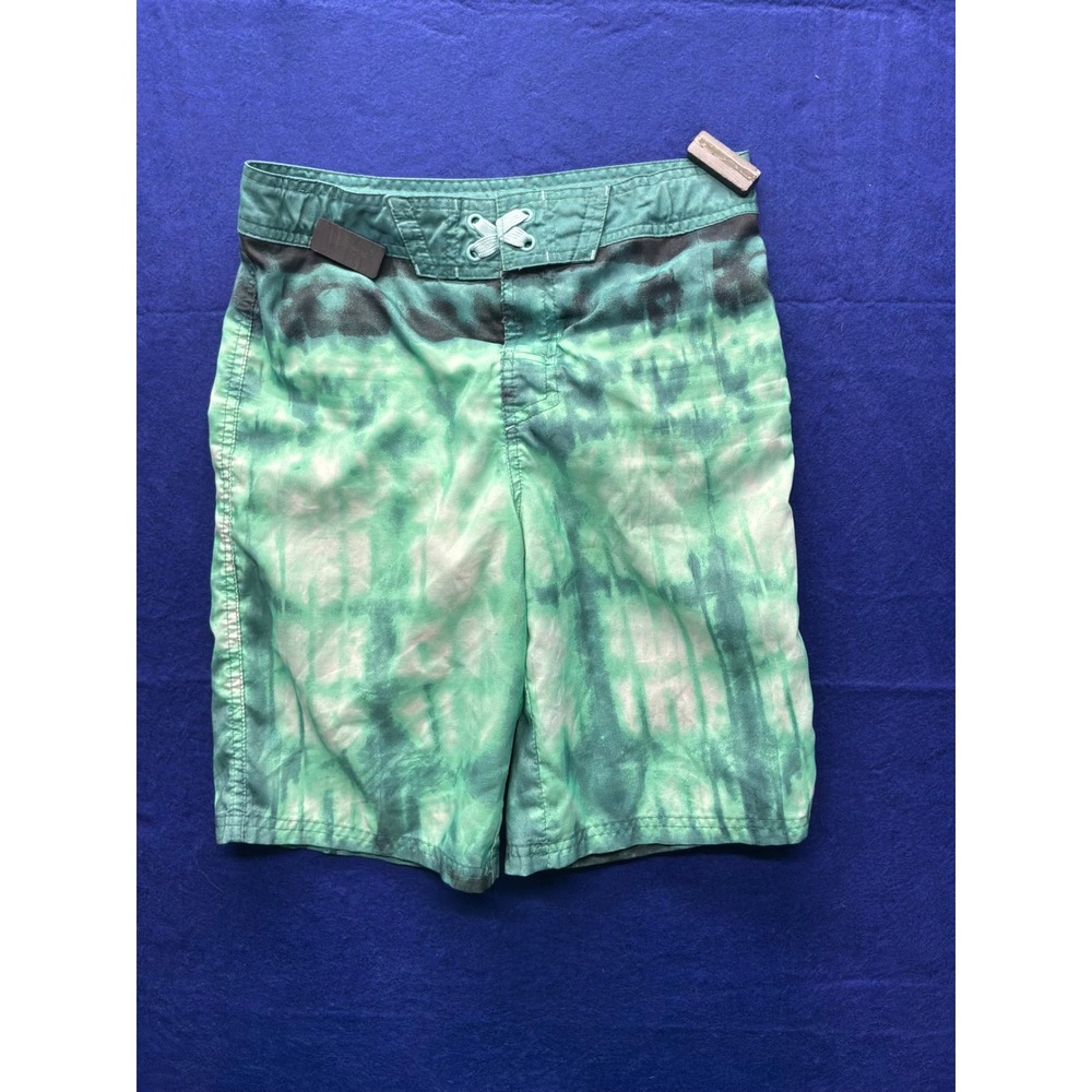 Surf‎ Boys Art Class Board Shorts 14 Green Tie Dye